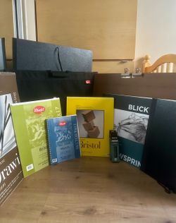 Art Student Supply Bundle — Utrecht + Strathmore + Charcoal