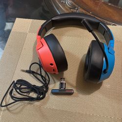 Cinpusen Wireless Head Set For Nintendo Switch 