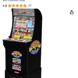 Street Fighter Arcade 1up Machine 