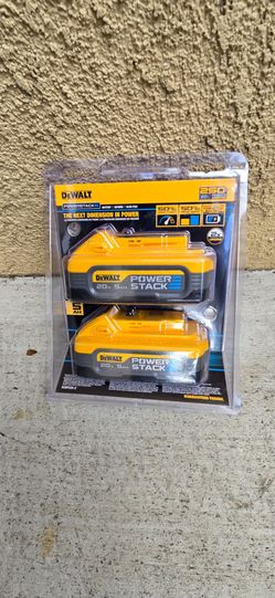 Dewalt 20v Power Stack Batteries 5.0 Ah Brand New Price For Both