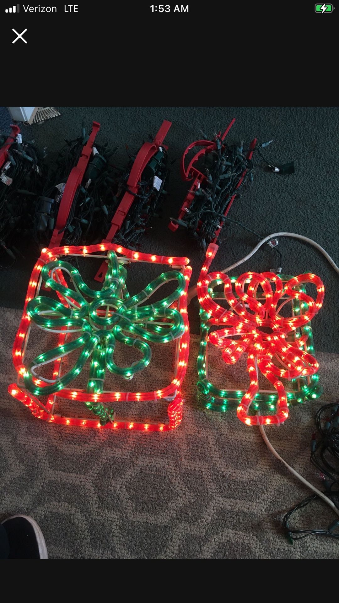 Vintage Christmas presents