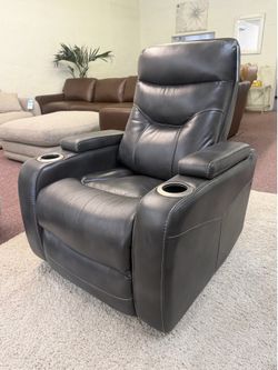 Beyond leather recliner  JABARR