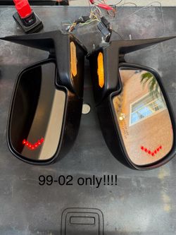 Escalade power folding mirrors