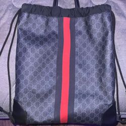 Gucci Drawstring Back Pack 