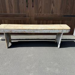 Primitive Antique Bench 