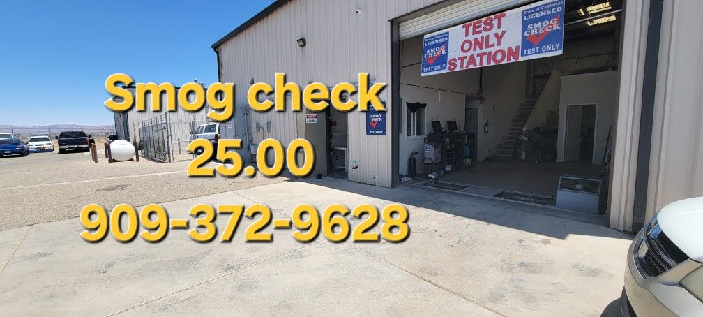 Smog Check Banner