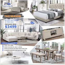 Package Deal $3499 NEW FREE DELIVERY