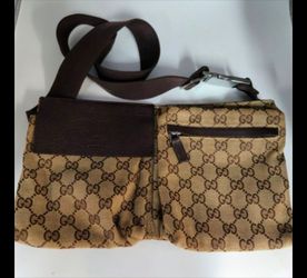 GUCCI GG Waist Pouch shoulder Bumbag Belt Bag Fanny Pack Vintage