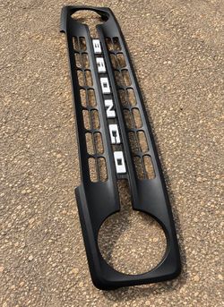 OEM Ford Bronco Front Grille Grill BRONCO Letters OEM Style 2021-2026