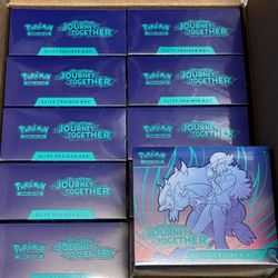 Pokemon Journey Together Sealed ETB Case