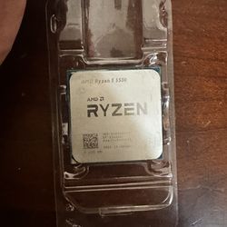 Used AMD Ryzen 5 5500 6-Core, 12-Thread Unlocked Desktop Processor with Wraith Stealth Cooler