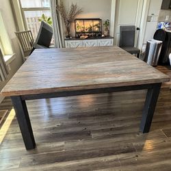 Large Farmhouse Kitchen Table