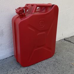 20L Red Jerry Can w Spout
