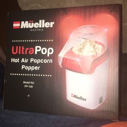 Ultra Pop Hot Air Popcorn Popper