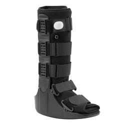 Jewlri Tall Air Walking Boot Large Black CAM Fracture Walker Left or Right New