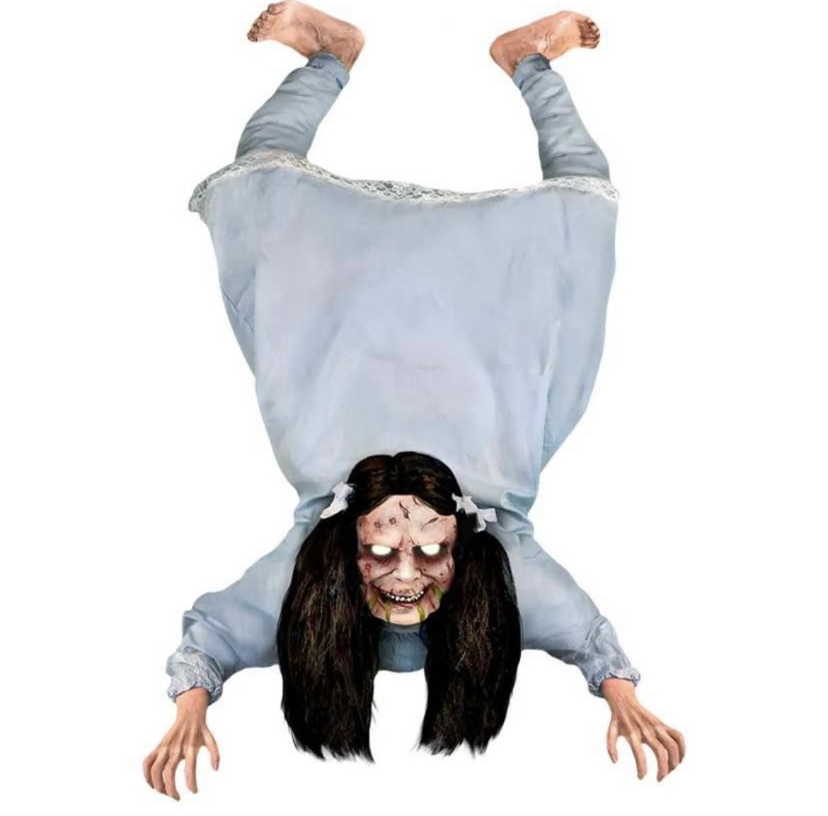 Rare Halloween Animatronic Possessed Wall Hanger Girl Exorcist