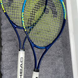 Head Tennis Rackets (Gently Used) Great Condition