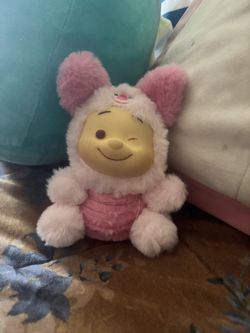 Piglet Plushie Keychain