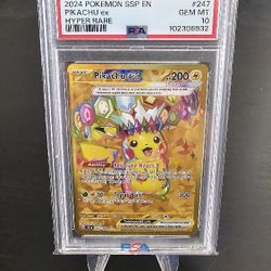 PSA 10 - Surging Sparks PIKACHU ✨️ 