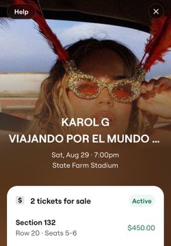 Karol g tickets