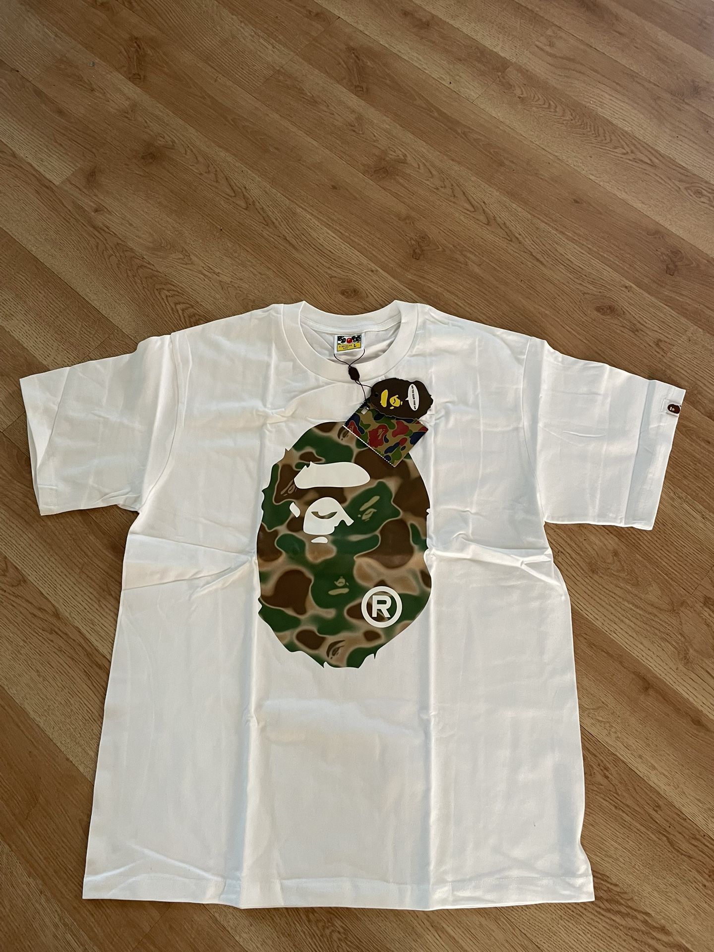 Green Camo Bape Tee