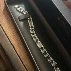 Silver Diamond Bracelet 