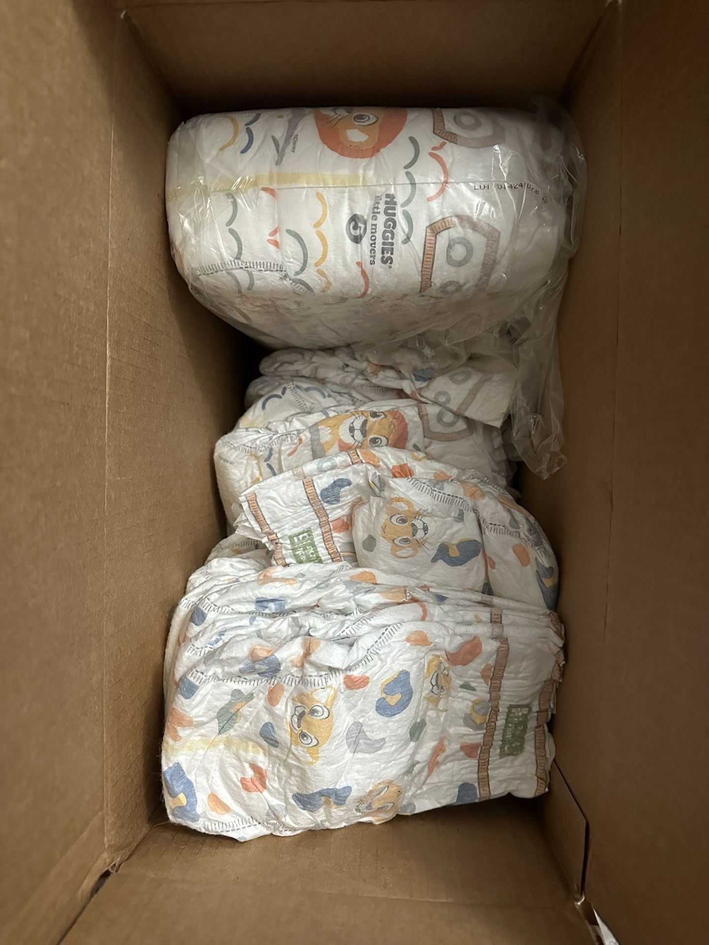 Size 5 Huggies Diapers 
