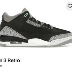 Jordan 3 “green glow”