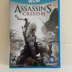 Assassin’s Creed III for Nintendo Wii U Game