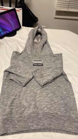 Abercrombie Kids Gray Hoodie 7/8