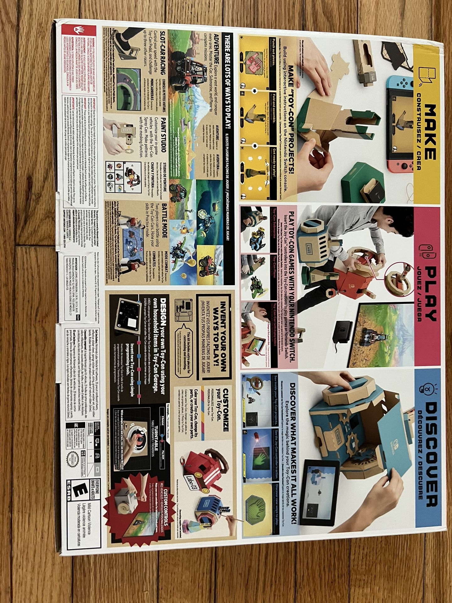 Nintendo Labo Toy-Con 03 Vehicle Kit - Nintendo Switch Game - BRAND NEW SEALED