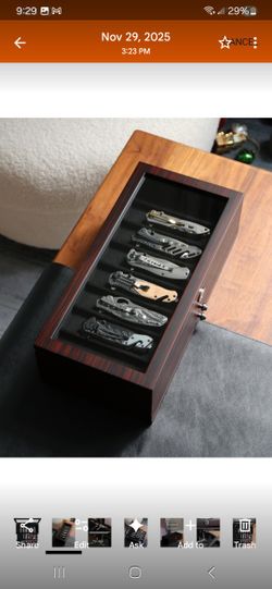 Pocket Knife Display Case New In Box Pick Up In Pomona $50