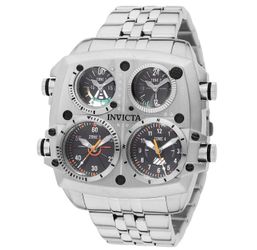 
Invicta Aviator ZULU TIME Men's Watch - 50mm, Steel (49605)