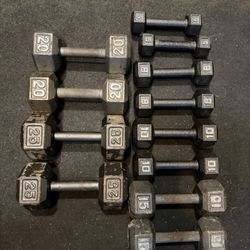Dumbbells 5-25lbs