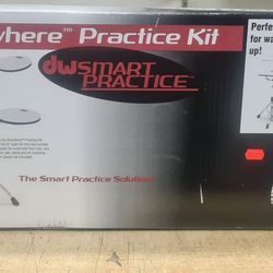 Go Anywhere 5-Piece Practice Pad Set with Stand (DWCPPADTS5)