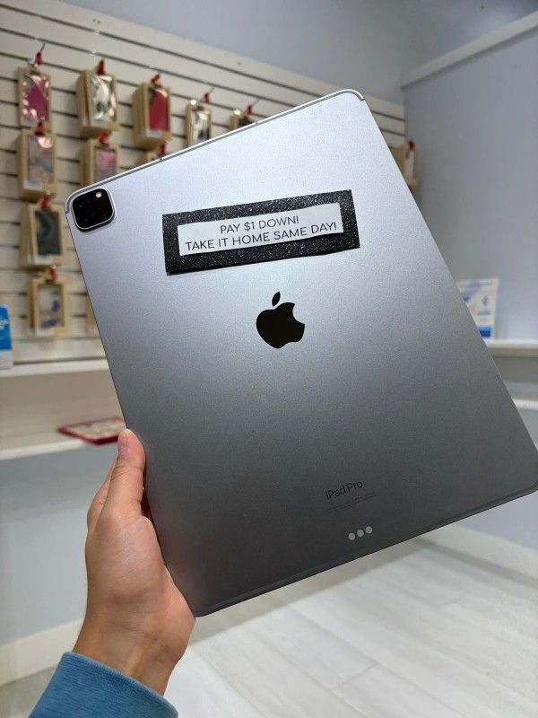 Apple iPad Pro 12.9 Inch 6th Gen Tablet - Pay $5 today and the rest later!!
