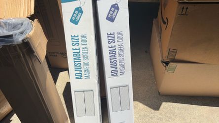 Magnetic Screen Door 28-48x83 Inch 