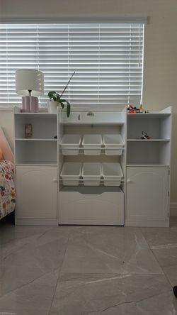 White Storage Organizer