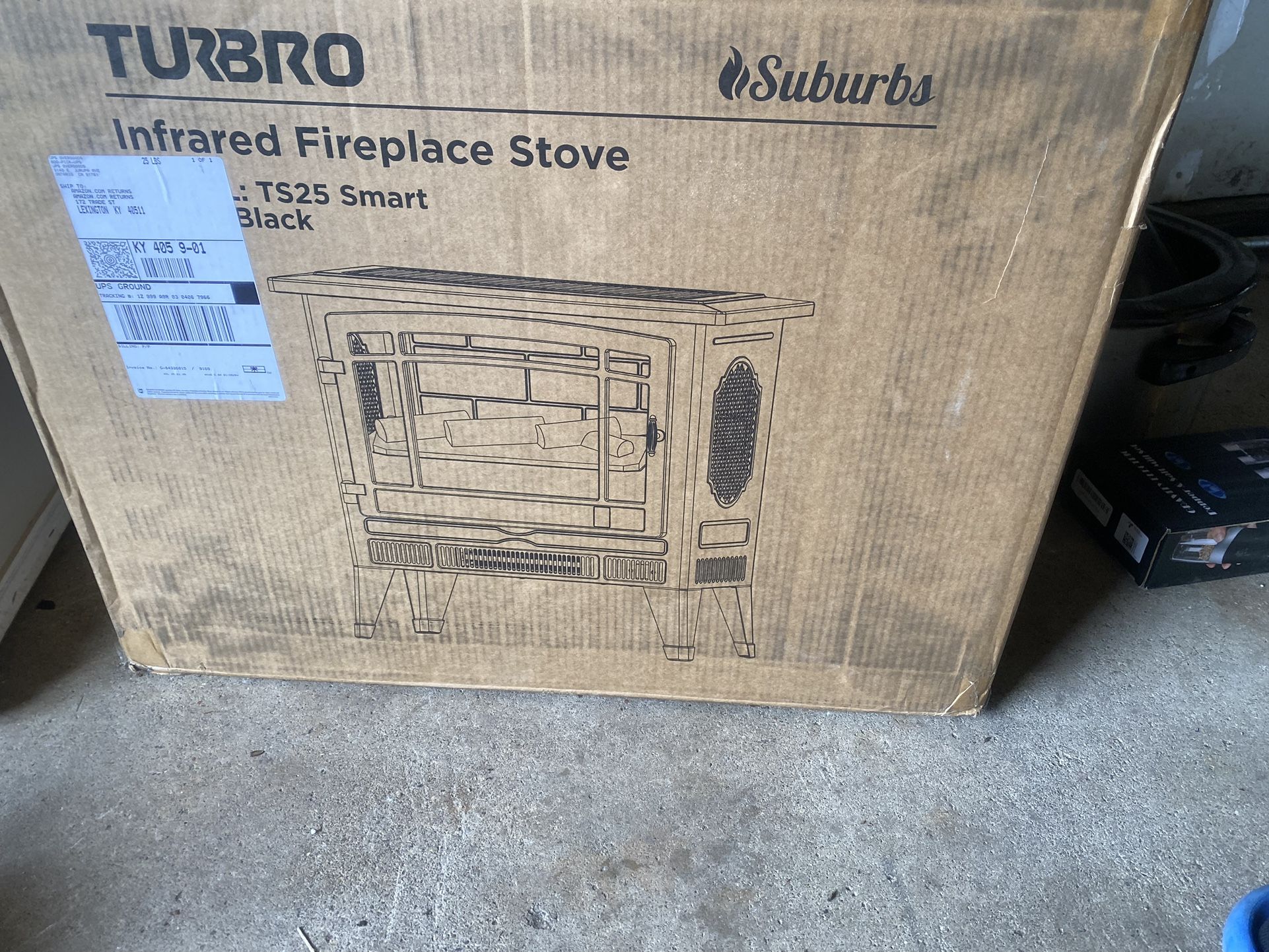 Infrared Fireplace Stove