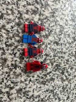 Lego spider man mini figures