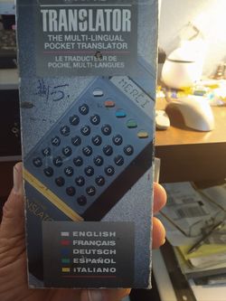 Pocket translator