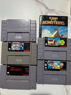 Super Nintendo Games