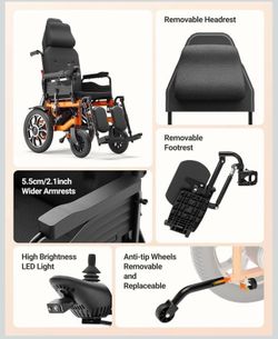 Brand New Electric Wheelchair – $199 | 2 Batteries Included