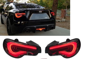 GT86 FRS BRZ LED Tail Light Sequential Valenti Smoke 13-24