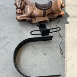 Antique horse rocking horse