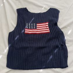 USA Knit Top Size S