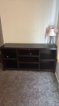 Woden entertainment center
