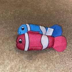 Mini Pink And Blue Fish 
