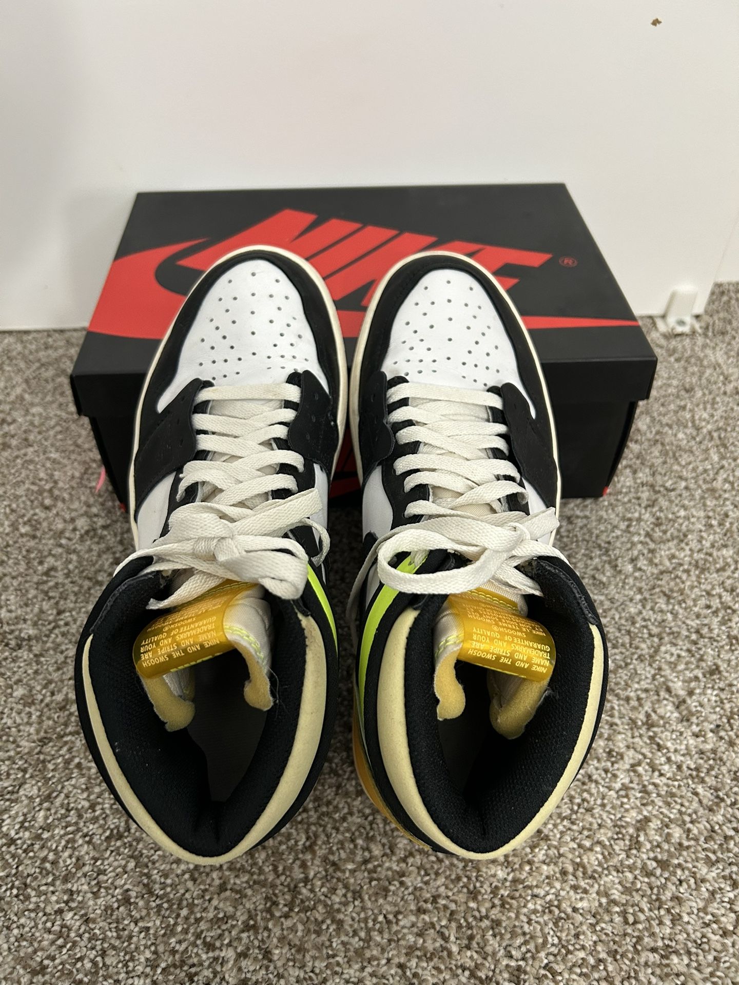 Air Jordan 1 Retrp High OG, 555088 118, size 9.5