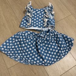 Baby girl set 18 month $5